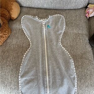 Love to Dream Gray Sleep Sack 1.0 tog